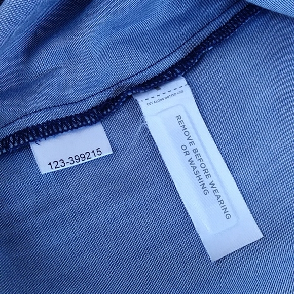 Ann Taylor Loft Lyocell Sleeveless Dress MP Blue - Picture 3 of 15